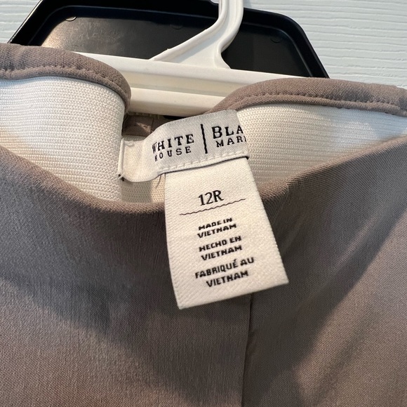 White House Black Market skinny trousers with spandex.  Size 12. - Picture 2 of 2